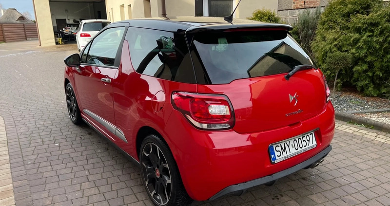 Citroen DS3 cena 22300 przebieg: 222000, rok produkcji 2012 z Golina małe 191